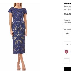 JS Collections Midi Dress